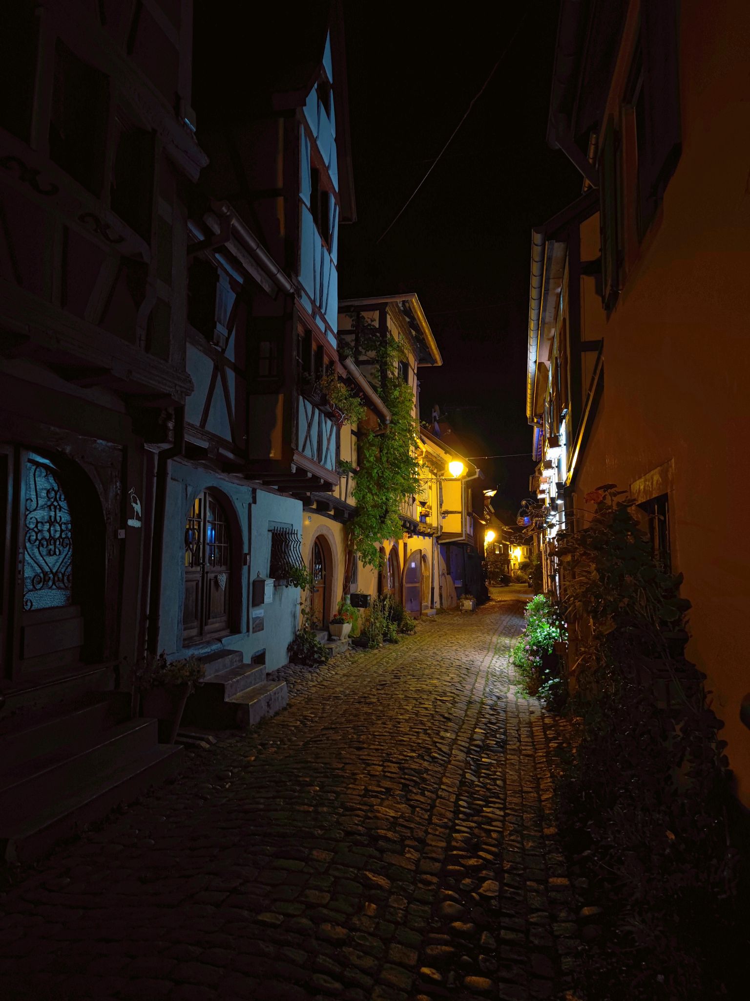 Eguisheim bei Nacht