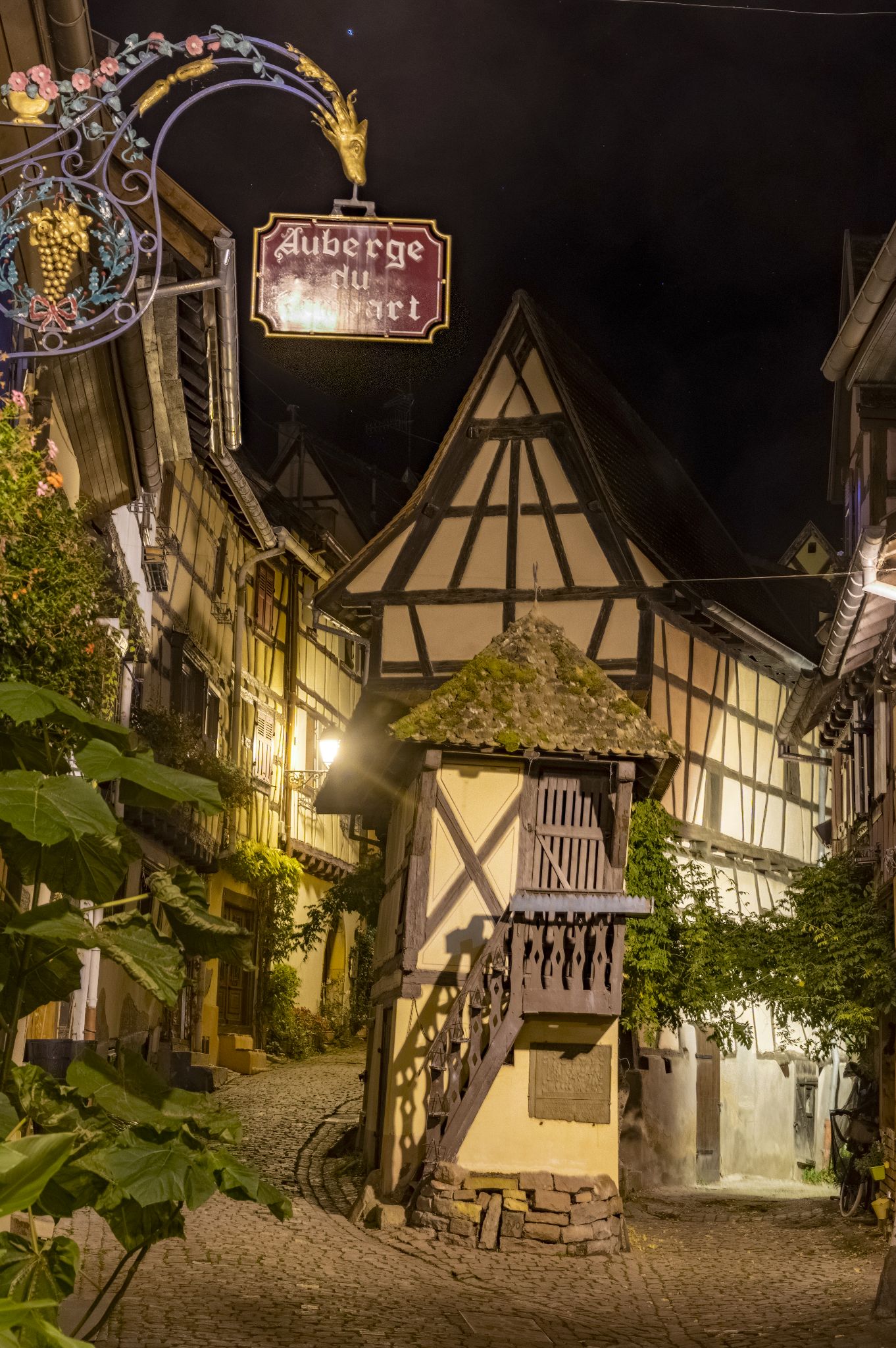 Abends in Eguisheim