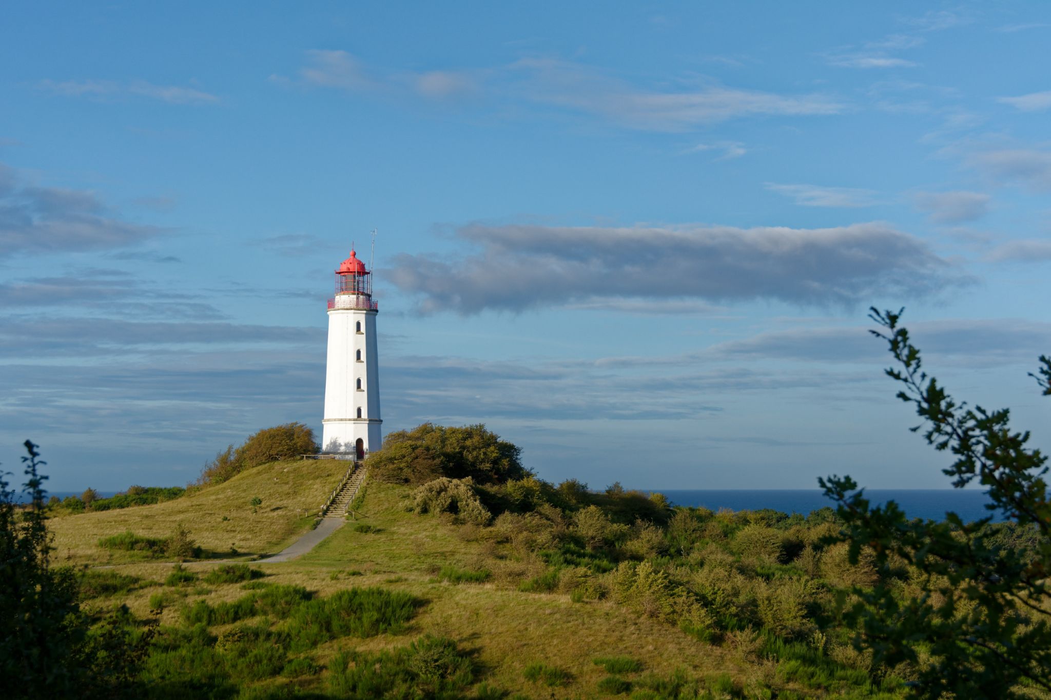 Leuchtturm Dornbusch auf Hiddensee