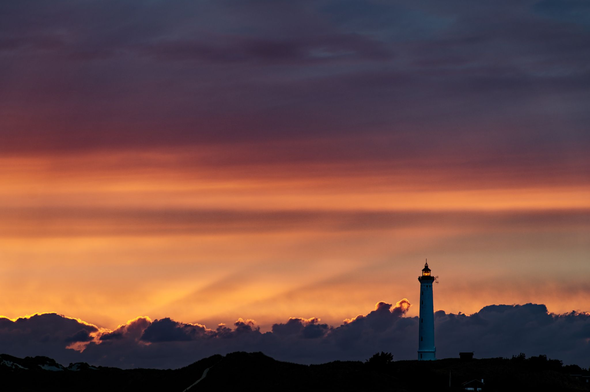 Leuchtturm Nr. Lyngvig, Dänemark